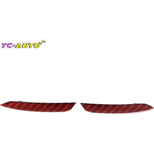 Car Rear Brake Light Bumper Reflector Tail Lights For VW POLO 2014 2015 2016 2017 6RD945105B 6RD945106B car-styling