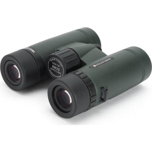 Celestron TrailSeeker 8x32 Binocular Telescope High-Power Multi-Coated Jumelles for Hunting Hiking Camping Travel