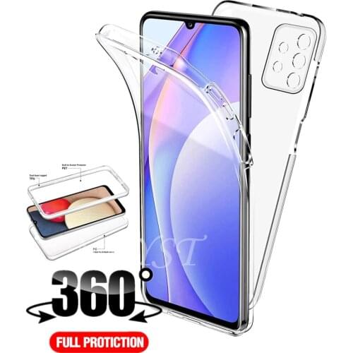 A02 A32 4G A52 A72 A12 A42 A02S 5G Double Case For Samsung Galaxy A10S A20S A30S A50 A70 A01 A11 A21S A31 A41 A51 A71 Full Cover