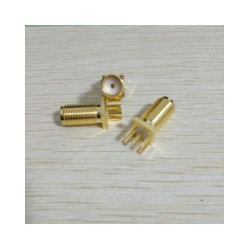 SMA RF connector female, outer screw inner hole, deflection angle 1.6, connect to pcb