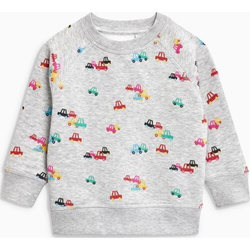Jumping Meters Cars Warm Baby Girls Boys Sweater shirt Kids Long Sleeve Tops 100% Cotton 18 Brand Winter Clothes Girls Clothing