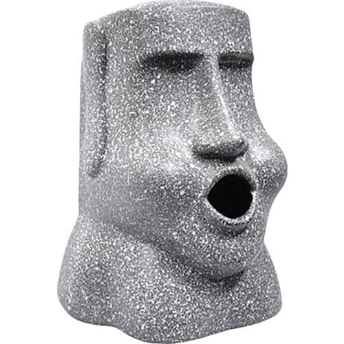 Creative Napkin-Case Tissue-Box Paper Towel Box Moai Shape Resurrection Island Easter Desktop Decor Household Use
