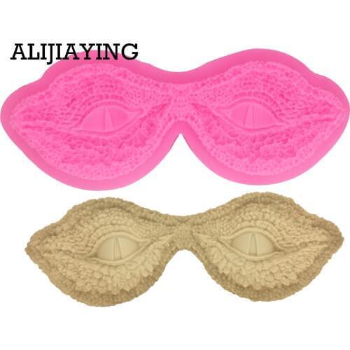 M1403 Easter DIY Dinosaur eyes Sugarcraft Silicone Mold cake Decorating tool fondant chocolate Clay craft Resin
