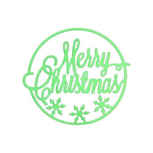 Julyarts Circle Letter Scrapbooking Metal Cutting Dies For DIY Scrapbooking Dies Photo Album Paper Card Decorative Embossing