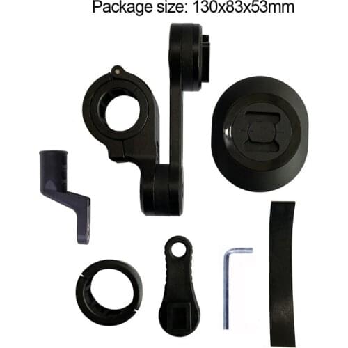 Metal 360° Bike Motorcycle Smartphone Holder Cradle Mount for 2-7" Cellphone GPS