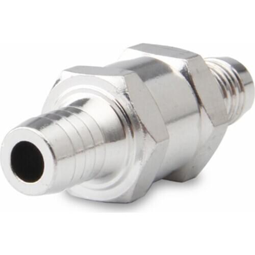Aluminum Alloy One-way Fuel Pump Check Valve Gasoline Diesel Show Fluid Flow Direction Fuel Pump Check Valve