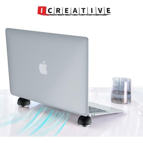 ICREATIVE Mushroom Portable Laptop Stand Notebook Computer Accessories Mini Laptops Cooler Macbook HUAWEI Lenovo Legion HP DELL