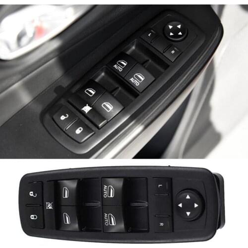 Lifter Switch Durable Robust ABS Car Power Window Switch 68030823AB for Jeep Grand Cherokee 3.6L 5.7L 2011-2013