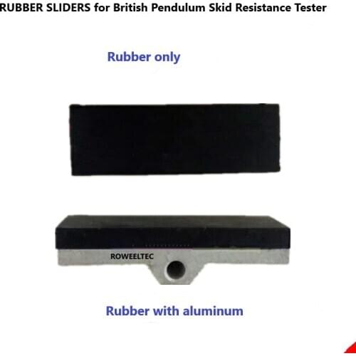RUBBER SLIDERS for British Pendulum Skid Resistance Tester Top Quality