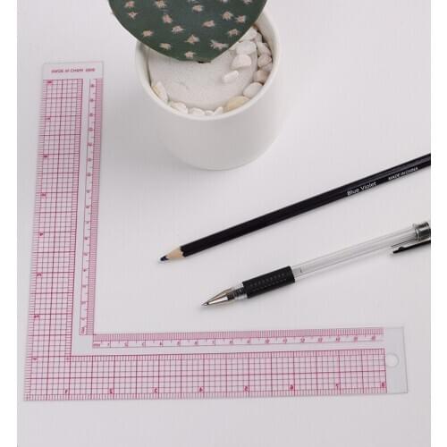 Sewing Patchwork Quilting Ruler Plastic Garment Cutting Craft Scale Rule Drawing Supplies Sewing Accessories