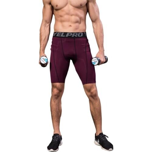 Running Shorts Mens Compression Legging Quick Dry Short Pants Gym Sport Shorts For Men Breathable Bottoms Bodybuilding Shorts