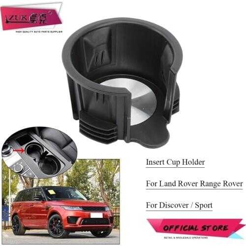 ZUK For Land Rover Range Rover Sport Discovery Sport 2013-2021 Auto Insert Drink Water Cup Holder Bracket Stainless Steel