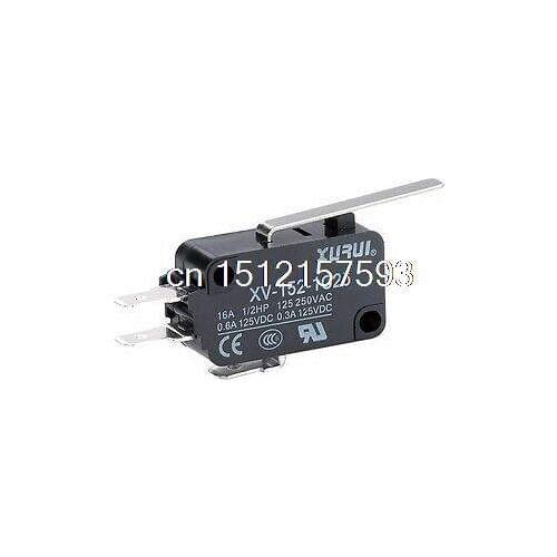 5) XV-152-1C25 NO+NC Miniature Basic Micro Switch SPDT Straight Lever Type 16A