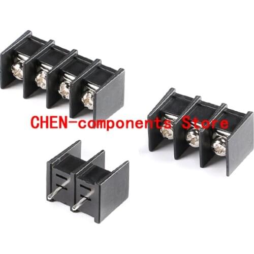5pcs KF45C-9.5-2/3/4P in-line 300V/20A 9.5mm pitch fence type terminal middle pin