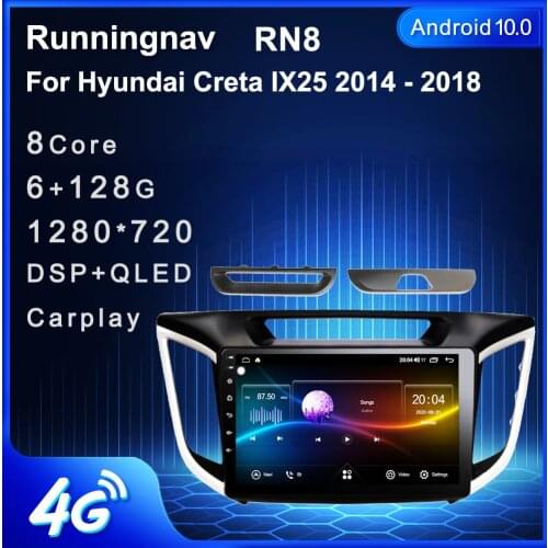 Runningnav For Hyundai Creta IX25 2014 2015 2016 2017 2018 Android Car Radio Multimedia Video Player Navigation GPS