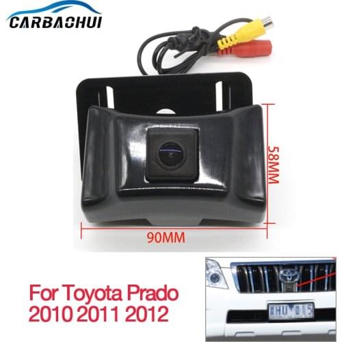 Car Special Front HD high quality Camera For Toyota Land Cruiser Prado 2010 2011 2012 Waterproof Night vision Car Front camera