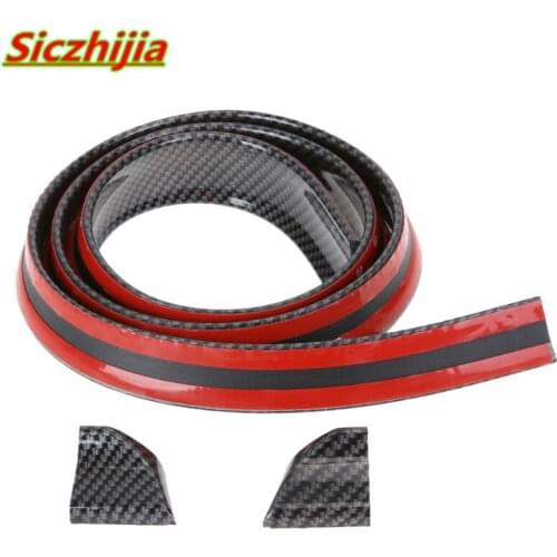 Car bumper carbon fiber rubber rear spoiler for Mercedes-Benz A B C E S G M ML GLK CL CLK CLS E GL R SL SLK SLS-class AMG TPMS