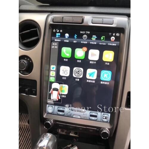 13 inch Tesla style Android 9.0 Car dvd player GPS Navigation For Ford F150 2009-2014 multimedia radio stereo auto PX6 carplay