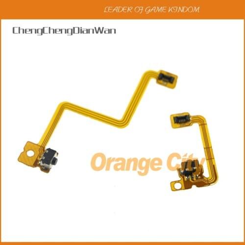 ChengChengDianWan L R Button Switch With Ribbon SET Left Right Button Switch With Ribbon For 3DS 10pcs=5pairs
