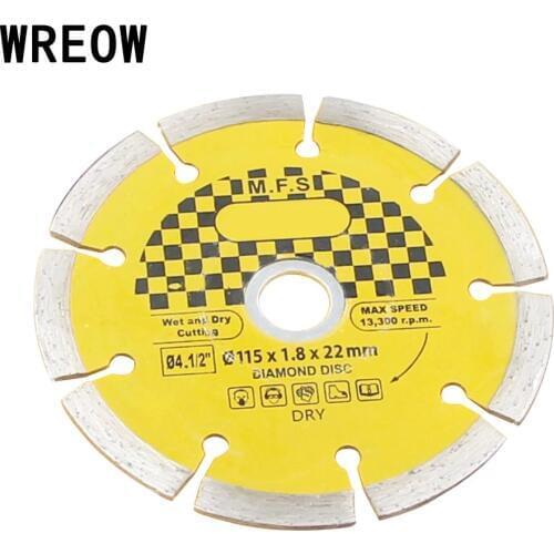 Ceramic Tile Cutting Disc Circular Saw Blade 115mm Diamond Grinding wheels Cutting Blade Wheel Saw marble Brick Concrete stone