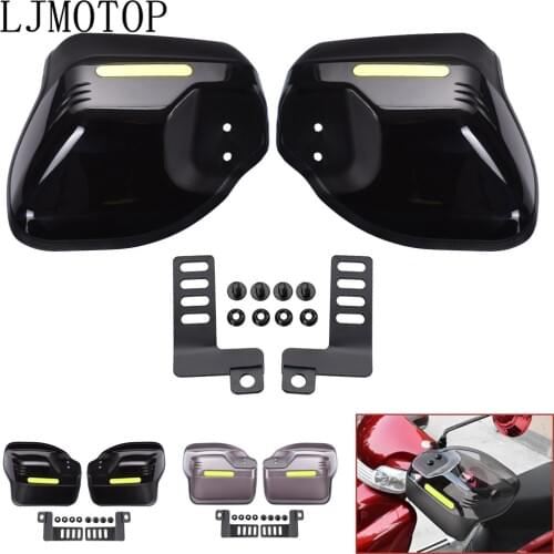 For Yamaha FZR400 BT1100 XJR400 MT10 FZ07 FZ09 FZ6 FAZER Universal Motorcycle Handguard Shield Hand Guard Protector Windshield
