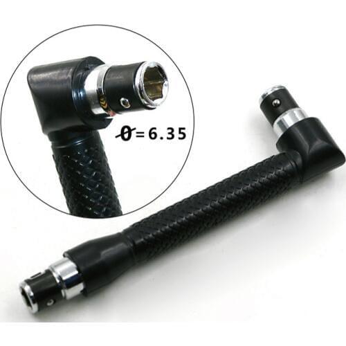 Dual Head L-shaped Mini Socket Wrench 1/4" Screwdriver Bits Key Utility Tool And Screwdriver Bit Drill Set Car Repair Tool