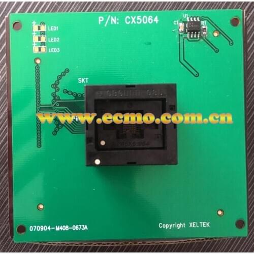 Ecmo.com.cn: Genuine Only - XELTEK BGA48 Socket Adapter CX5064