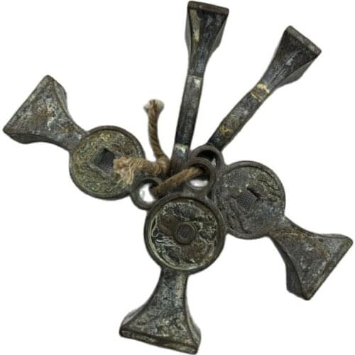 Chinese Bronze Statue Old Copper A Set of 5 Seals