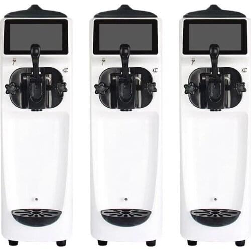 Commercial Ice Cream Showcase Soft Ice Cream Making Machine Freeze Ice Cream Machine