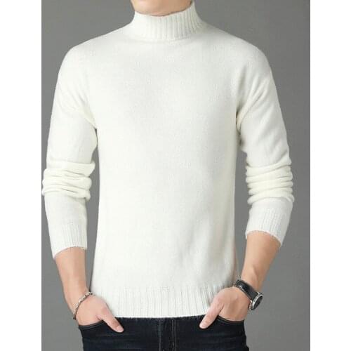 New Striped Men Jersey Pullover Sweater Fashion Casual Wool Sweater Camisa Warm Cotton Top Clothes Dropshipping
