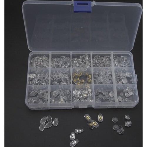 Eyewear Silicone Clear Sunglass Practical Transparent Non Slip Fashion Kit Glasses Nose Pads Eyeglass Screw On Repair Tool