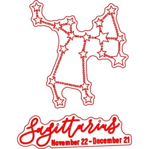 Sagittarius Transparent Clear Silicone Stamp Seal for DIY scrapbooking photo album Decorative clear stamps