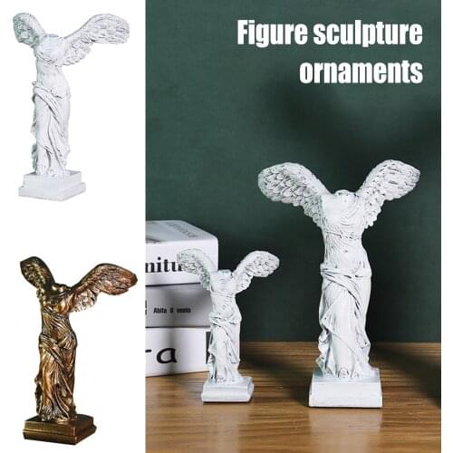 Victory of Samothrace Statue Resin Crafts Ornaments High Quality Collection for Home Study Office Decoration C1