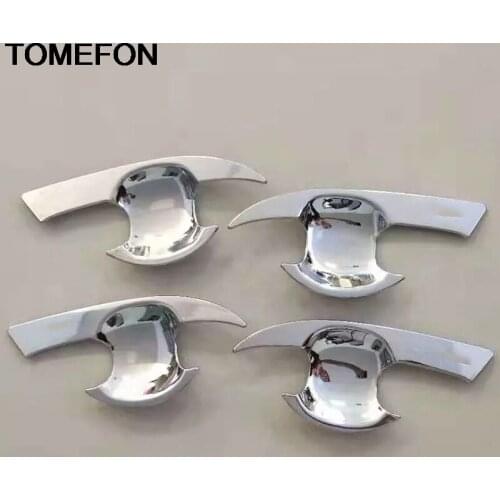 TOMEFON For Toyota Corolla 2019 2020 Car Styling Side Door Handle Sequin Bowl Cup Molding Sticker Cover Trim Exterior Accessorie
