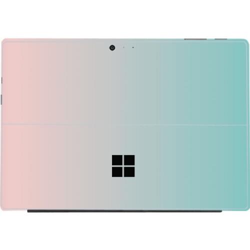 Laptop Stickers for Microsoft Surface Pro X 1876 2020 Gradient color Laptop Skins for Microsoft Surface Pro 3 4 5 6 7 Decal