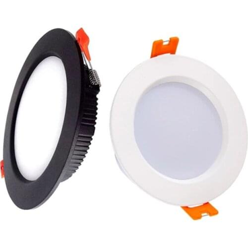 Dimmable Recessed Led Downlight 110v 5W 9W 12W 18W Round Light Ceiling Light Lamp 220v Indoor Lighting Home Spot Kitchen Bedroom