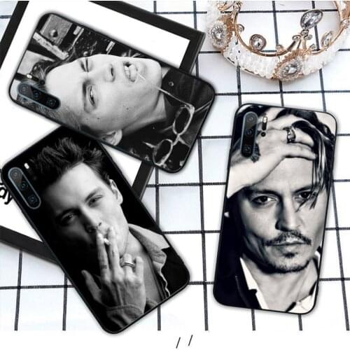 Johnny Depp American rapper high quality Phone Case shell For Huawei honor Mate P 10 20 30 40 Pro 10i 9 10 20 8 x Lite