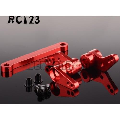 1:10 1SET Aluminium Steering Servo Saver Compleet SET 532007 Voor RC FS Racing Buggy NIEUWE ENRON