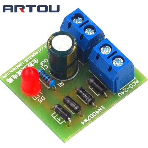1N4007 Diy Kit IN4007 Bridge Rectifier AC DC Converter Full Wave Rectifier PCB Board KIT Parts Electronic Suite