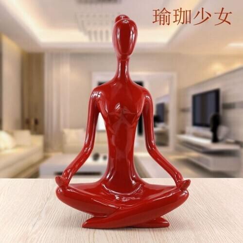 2016 Banheiro Special Offer Simple Home Furnishing Yoga Decorative Resin Handicrafts Gift Ornaments Jewelry Wedding Room Zen