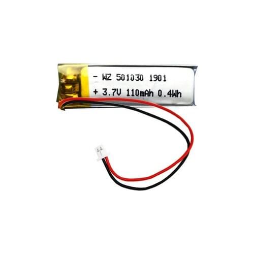 501030-110MAH Bluetooth headset battery polymer 3.7V lithium battery charging