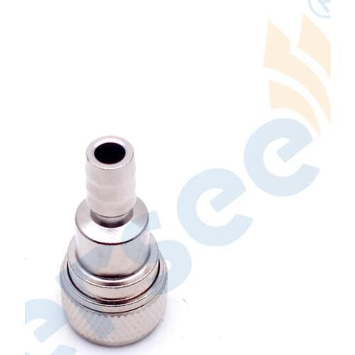 65750-95500 Stainless Steel Fuel Socket Replaces For Suzuki 15HP 30HP 40HP Outboard Engine Fuel Pipe Socket Aftermarket Parts