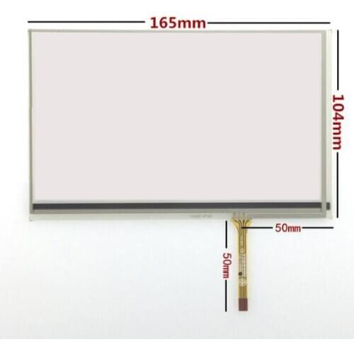 7 Inch Touch Screen AT070TN83 V.1 vehicle DVD navigation screen 7.1 inch touch screen 165*104