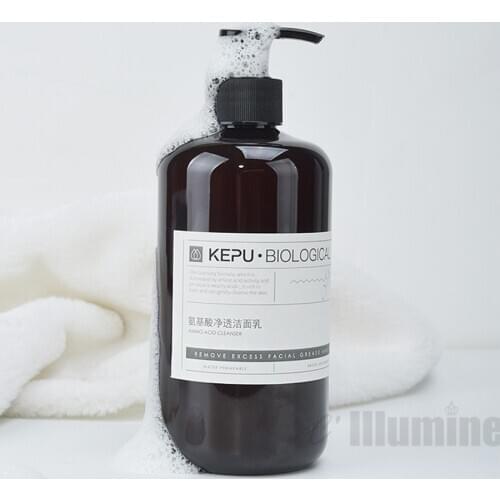 Large Bottle Amino Acid Mild Cleanser For Boys Girls Deep Cleansing Makeup Removal Oil Control 500g