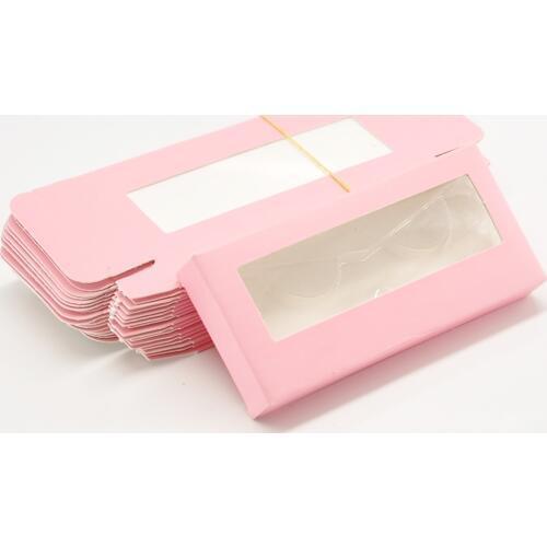 Wholesale paper eyelash box lash boxes packaging faux cils mink false eyelashes package marble paper case with tray bulk vendor