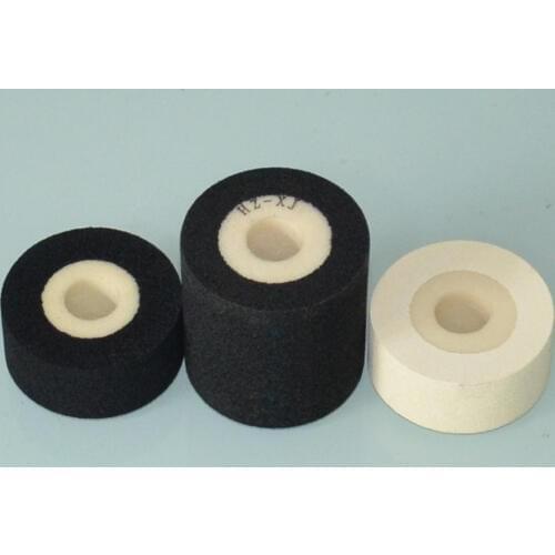 Black Diameter 36mm Height 32mm date coding hot stamping printer solider ink roller for HZ 100 coding machine