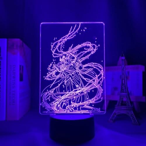 The Ancient Magus Bride Anime Led Light for Bedroom Decor Nightlight Kids Birthday Gift Manga Night Light Room Table 3d Lamp