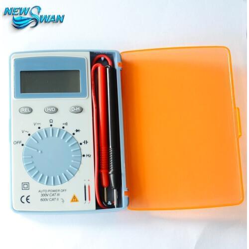 MS8216 Pocket Digital Multimeter Data Hold 4000 Counts Autoranging LCD AC/DC Voltage DMM Tester Detector