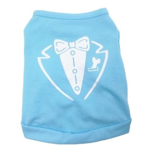 ETHIN Hot Fashion Pet Dog Cat Cute T-shirt Vest Puppy Summer Cotton Clothes Apparel Pet Coat 4 Color XS S M L XL Supplies