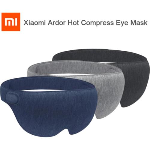 A Xiaomi Mijia Ardor 3D Eye Mask Rest Patch 5V 5W USB Hot Steam Outdoor Travel Airplane Eyeshade Cover Blindfold 3D Stereoscopic